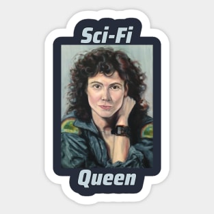 Sci-Fi Queen Sticker